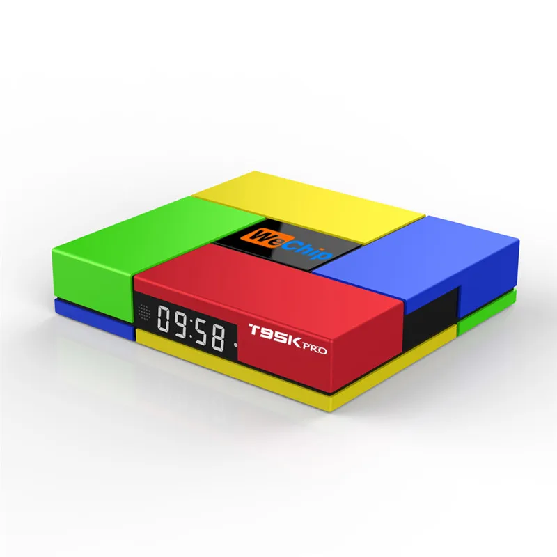 Smart Box 2 ГБ 16 Amlogic S912 Wechip T95K PRO Окта основные cortex A53 КОДИ Dual WIFI Bluetooth UHD 4 К H.265 HDR Media Player 5