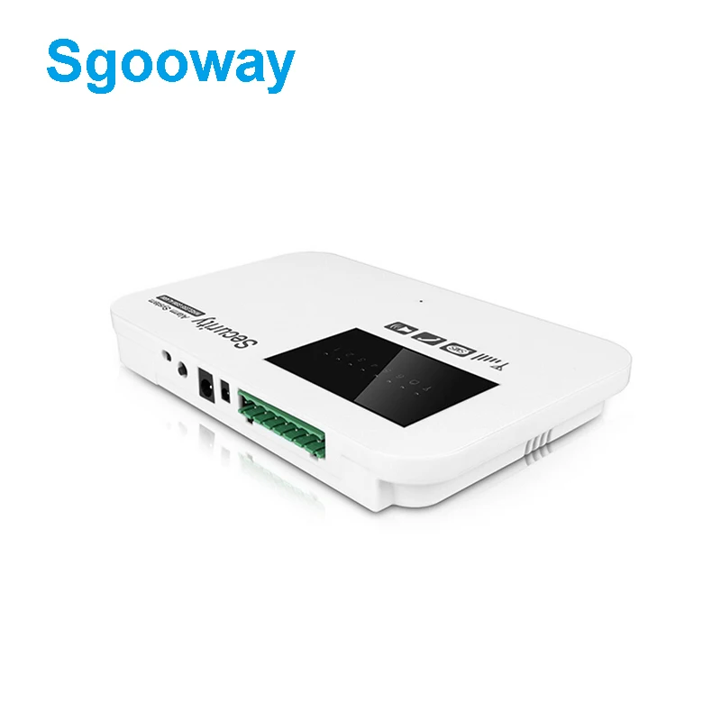 Sgooway sem Fio Sistema de Alarme em Casa Sistemas de Alarme com Pir Detector Russo Inglês Espanhol Francês Voz Segurança Alarme Gsm 9 system alarm