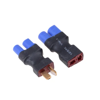 

T-Plug Deans Style No Wires Connector - EC3 M/F to F/M T-Plug Adapter