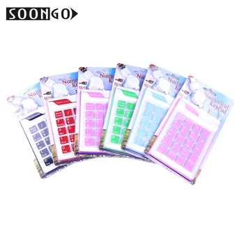 

Mini Keyboard usb Wired Numerical Silicone Keypad Number Pad Slim Foldable Flexible Teclado Soft Portable PC Ipad Laptop
