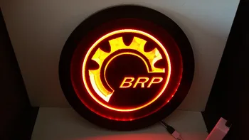 

Bombardier Recreational man cave RGB led Multi Color(16 color) wireless control beer bar pub club neon light sign Special gift