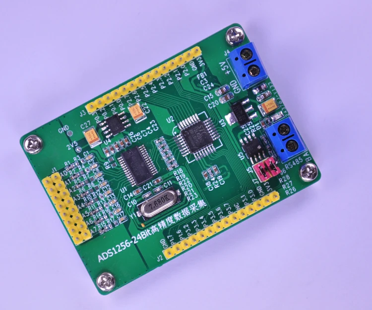 ADS1256 24 bit data conversion 8 channel AD module high precision ADC acquisition data acquisition card ADS1256 24 bit data conversion 8 channel AD module high precision ADC acquisition data acquisition card