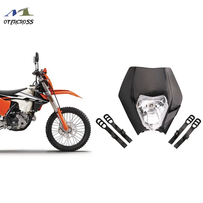 12V 35W мотоцикл для KTM головной светильник мотокросса Dirt Bike Двойной спортивный