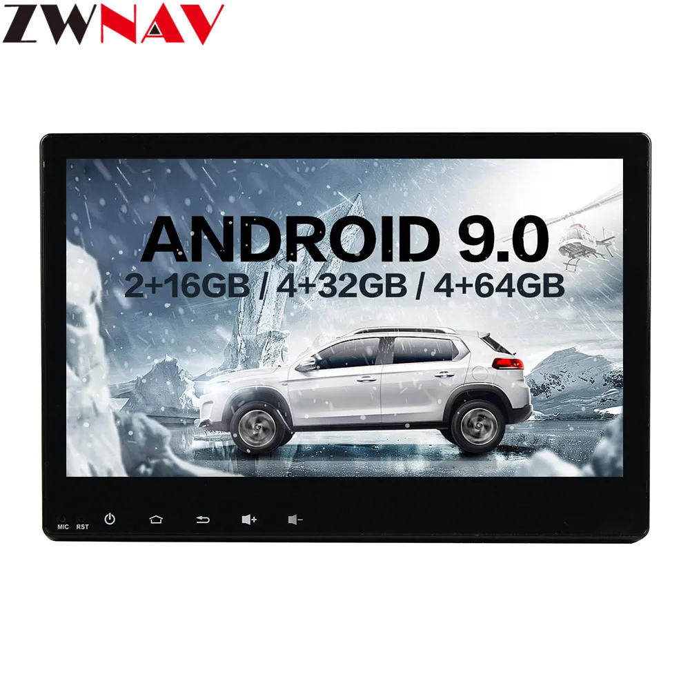 Best 10.1" Android 9 4+64G DSP Car DVD Player GPS navigation For HONDA VEZEL 2014-2018 head unit multimedia player tape recorder 0
