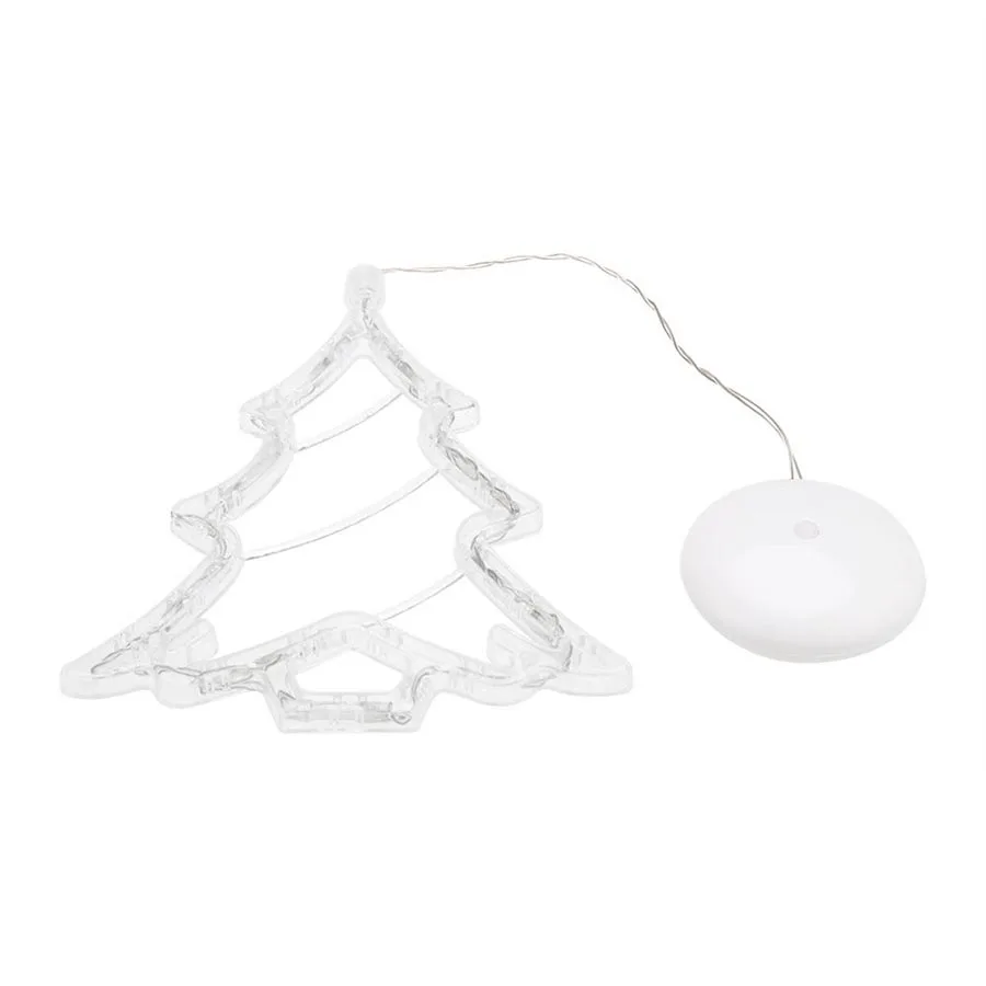 Sucker LED Christmas Light Deer Bell Xmas Tree Shape Fairy Light Indoor Outdoor Decorative Lamps for Xmas New Year Holiday Party (14)