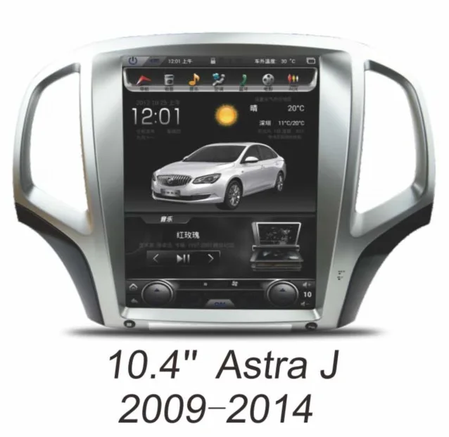 

Otojeta Vertical 10.4 inch Android 6.0 car dvd player for OPEL ASTRA J 2009-2014 gps navi headunit auto radio stereo