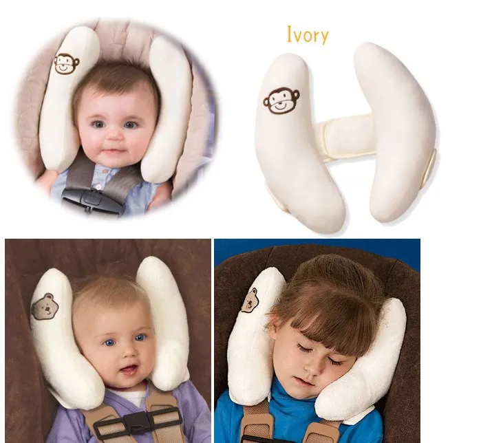 Soft Adjustable Baby Stroller Pillows Infant Car Seat Head Neck
