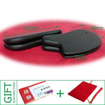 

Good Quality! Wholesale & Retail Traditional Massage Tool Bian stone Guasha beauty face Board knife shape