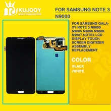 Catatan 3 LCD Layar Sentuh Untuk Samsung Galaxy Note3 N9000 N9006 N9005 N900T N900K LCD Layar Sentuh Panel Digitizer Perakitan