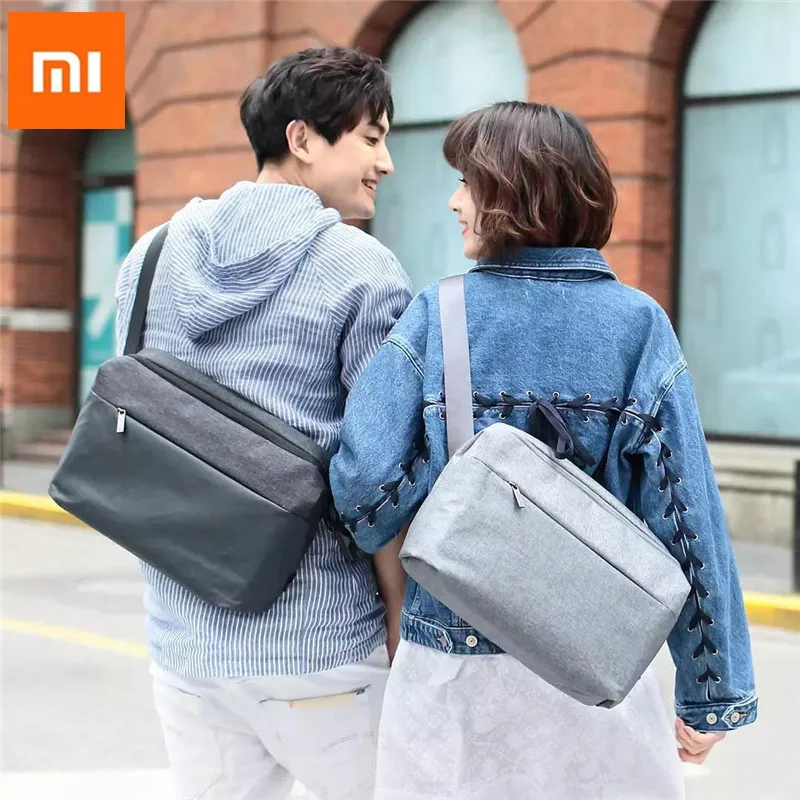 

Xiaomi 90 Simple City Messager Bag / Satchel Bag/ Boy Girl Men Women Large Capacity Casual Crossbody Waterproof Backpacks H20