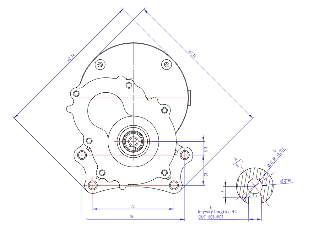 Flash Deal Wheelchair Motor 24V 250W DC Handle Brake Electric Wheelchair Motor High TorqueBrushless Motor 2