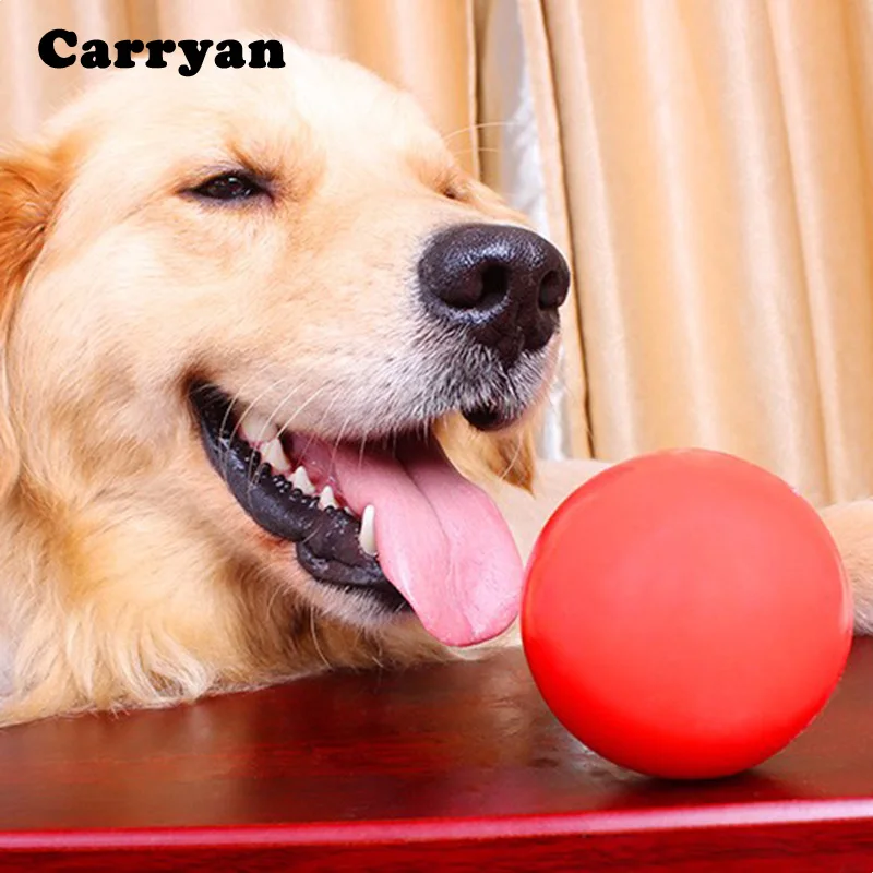 3pcs/lot Rubber Ball For Pet Chew Toy Safety Nontoxic Ball Pet Dogs