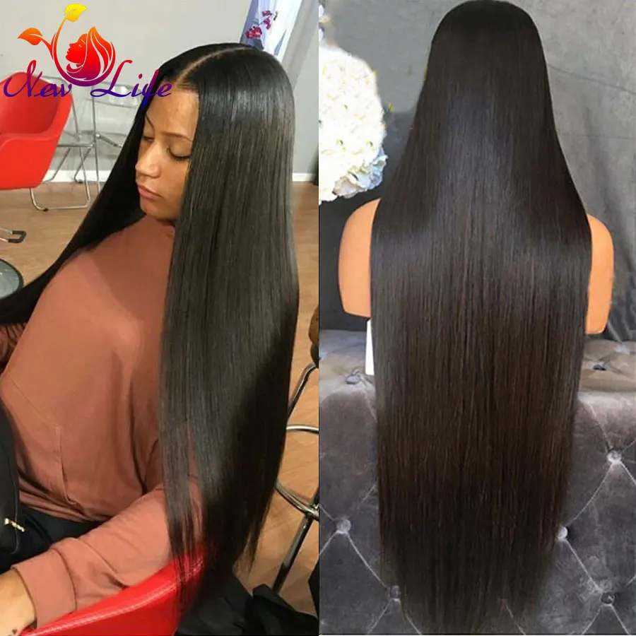 

Cheap Straight Synthetic Lace Front Wig Fashion Lady's Long Straight Party Wig Heat Resistant Synthtic Lace Front Wigs for Women