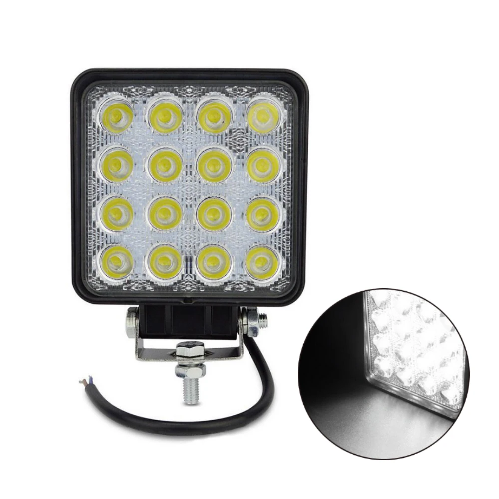 48w led work light IP67 waterproof Offroad truck 4x4 led driving light