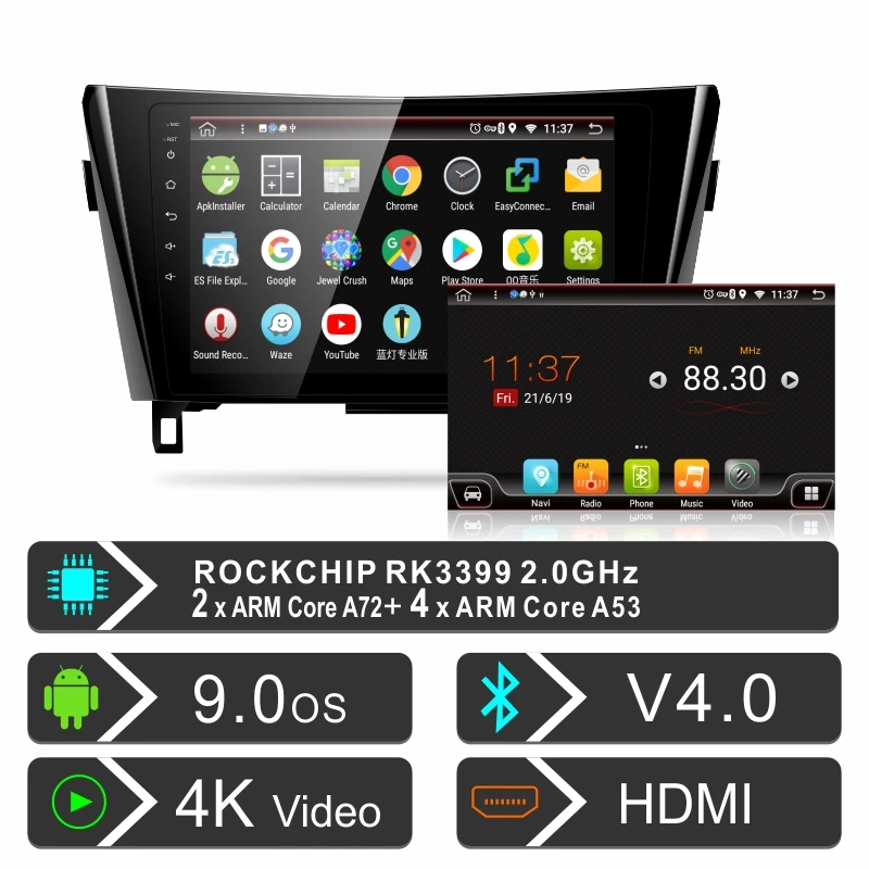 Top Dinpei PX6 4G+64G Android 9.0 Car Radio Multimedia Player For Nissan X-Trail Qashqai 2014 2015-2019 GPS Navigation 4G wifi video 1 Top Dinpei PX6 4G+64G Android 9.0 Car Radio Multimedia Player For Nissan X-Trail Qashqai 2014 2015-2019 GPS Navigation 4G wifi video 1