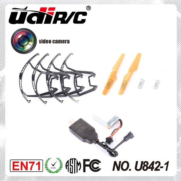 Четырехосевая передача UDI U842 1 FPV Wi Fi в режиме реального времени HD для воздушных