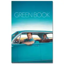 TAAWAA Green Book Art Silk Movie Poster Prints 14x21 20x30 inches Wall Art Painting for Living Room Home Decoration TAAWAA Green Book Art Silk Movie Poster Prints 14x21 20x30 inches Wall Art Painting for Living Room Home Decoration