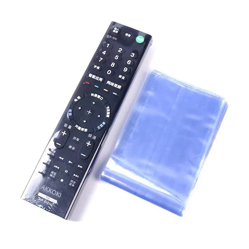 

10PCS Remote Control Cover Heat Shrink Film Protector Cover Waterproof Clear Air Condition Remote Protective Case