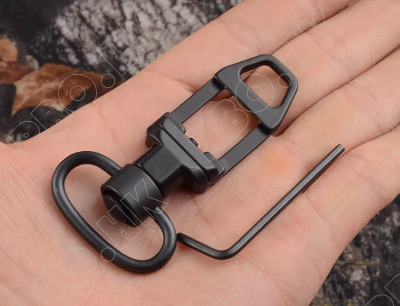 

Sparta picatinny weaver rail all steel rifle shotguns gun sling qd swivels adatpor M6243