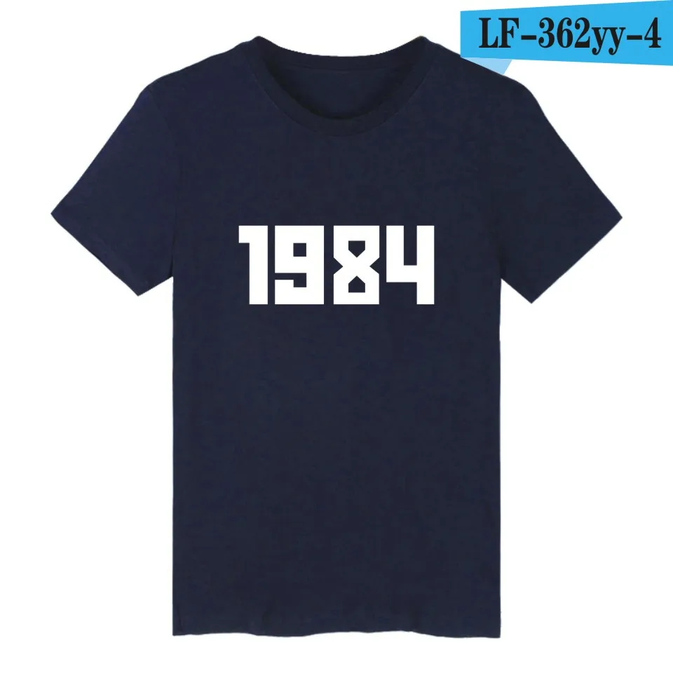 Футболка в стиле Харадзюку 1984 футболка Летняя хлопковая футболка с короткими рукавами и флагом Asap Rocky Skateboards 4xl - Цвет: as picture