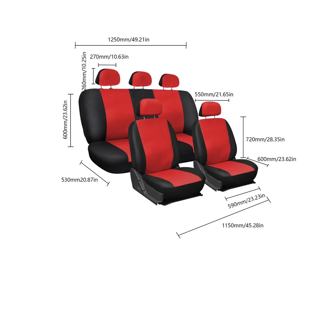 Чехол для автомобильного сиденья на четыре сезона, универсальный чехол для сиденья автомобиля, товары для интерьера, чехлы на седло, чехлы на подголовник