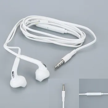 

3.5mm Wired Earphone Stereo Earphones Portable Sport Running Headset with Mic Volume Control Universal for iPhone Samsung S6