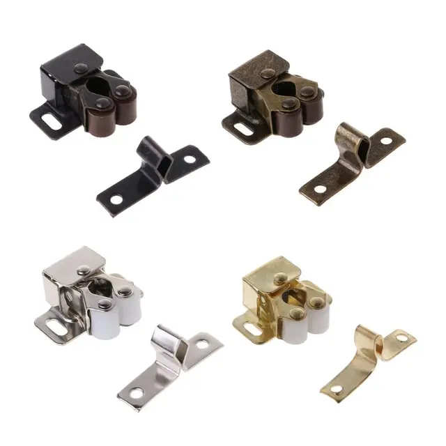 Special Price Cabinet Door Magnetic Catch Stopper Roller Latch Cupboard Furniture Fitting-831F