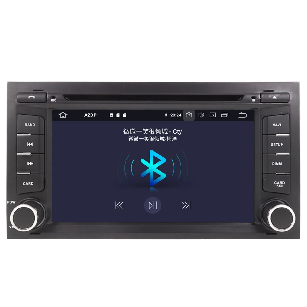 Perfect Aotsr Android 9.0 GPS navigation Car DVD Player For Seat Leon 2012-2017 multimedia 2 din radio recorder navigation Bluetooth 5