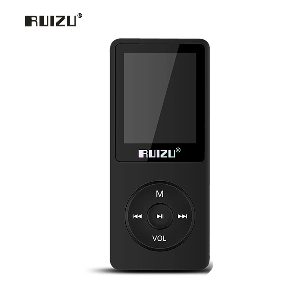 RUIZU X02 MP3 плеер 4G/8 г/16 г без потерь Портативный Mp3 с 1 8 дюймов Экран может играть 80