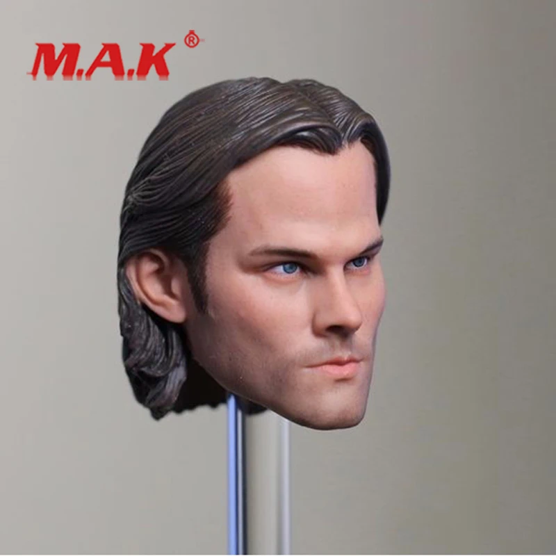 1:6 масштаб Мужская голова Лепка модель игрушки сверхнатуральный Sam Winchester Jared Padalecki