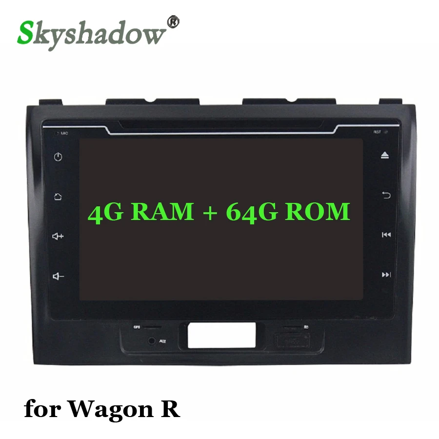 Perfect Car DVD Player DSP Android 9.0 Octa Core 4G + 64G GPS Google map RDS Radio wifi Bluetooth 4.2 For SUZUKI Wagon R 2016 2017 2018 3
