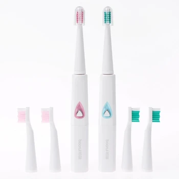 

Portable Waterproof Ultrasonic Electric Toothbrush Cleaner With 3 Brush Heads