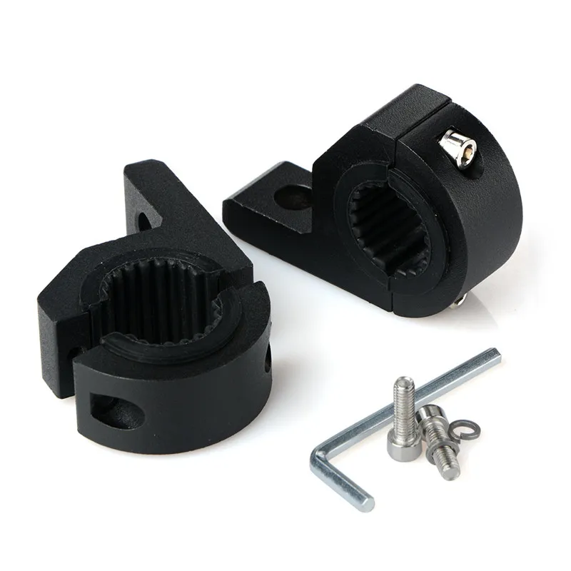 

2pcs LED Fog Drive Spotlight Universal Mounting Bracket for Off-road Front Retaining Bar for Automotive Spotlight Tube Clamp