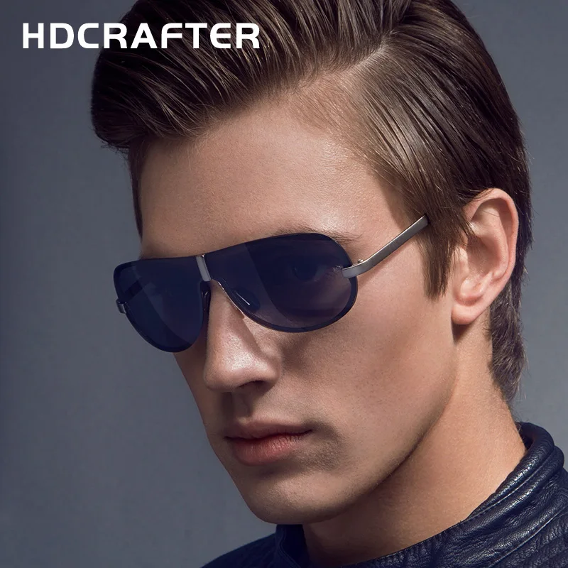 Очки солнцезащитные HDCRAFTER Мужские поляризационные модные брендовые
