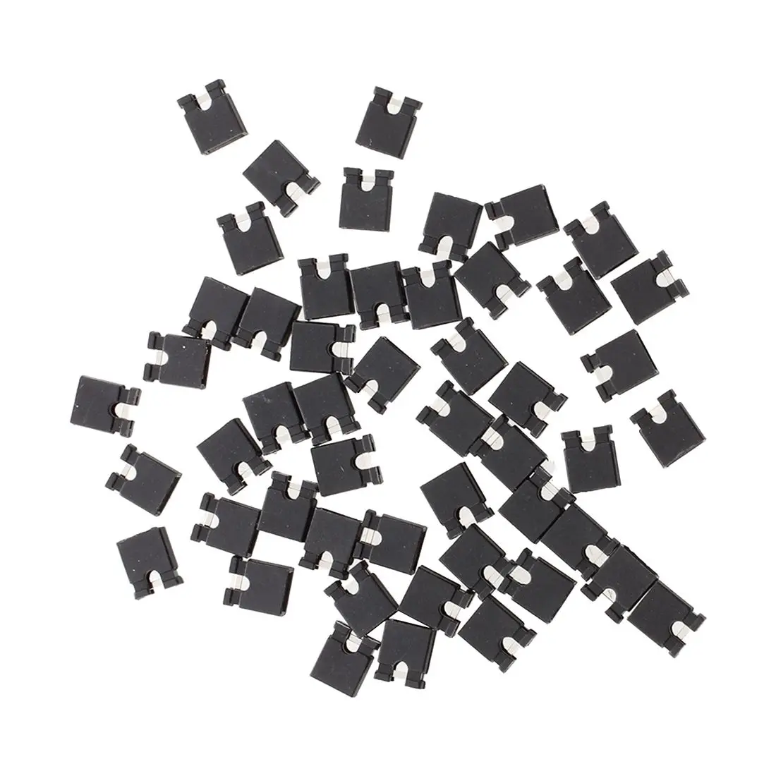 

50 pcs 2.54mm Jumper Cap mini Jumper Short Circuit Cap Connectors Dropshipping