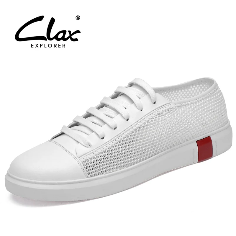

CLAX Mens Summer Shoes Breathable Man's Casual Shoe Mesh Sneakers Male Walking Footwear