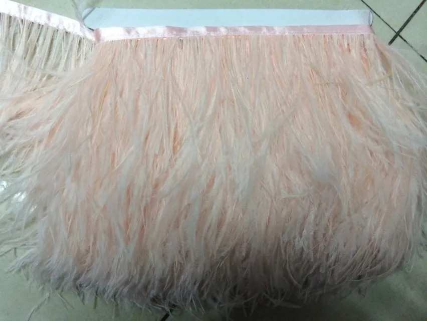 50 см/партия 10 15 см/4 6 дюймов|feather boa|ostrich feather plumesfeather trim |