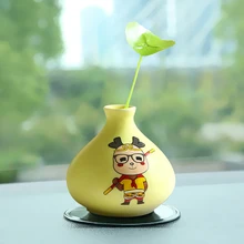 Автомобильные украшения керамическая пустая бутылка авто Интерьер приборной панели духи эфирные масла хранения аксессуары подарок