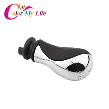 Color My Life Car Gear Head Shift Knob Handball Case for Peugeot 206 307 for Citroen
