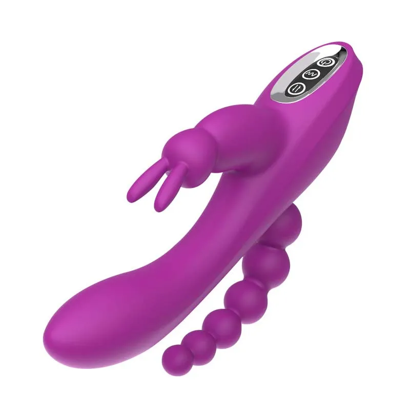G Spot Кролик Дилдо Вибратор Анальная пробка массаж интимные игрушки для женщин