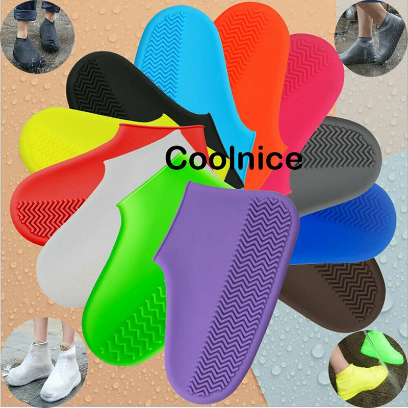 

1 pair Step In Sock Cover Waterproof Reusable Fast Hand-Free Boot Shoe Sock Covers Rain Gear Tools Portable New