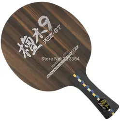 DHS Dipper Di-GT9 (Di-GT 9) (7 деревянный + 2 Ebony) Настольный теннис лезвие для пинг-понга Ракетки