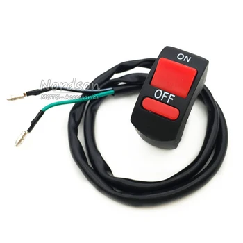 

New Universal Handlebar Motorcycle Motorbike lamp Switch moto motocross scooter Accident Hazard ON/OFF Button Light Switch