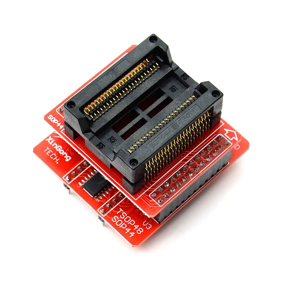 Бесплатная доставка TSOP48/SOP44 IC адаптер для Minipro TL866A TL866CS TL866II PLUS Универсальный USB