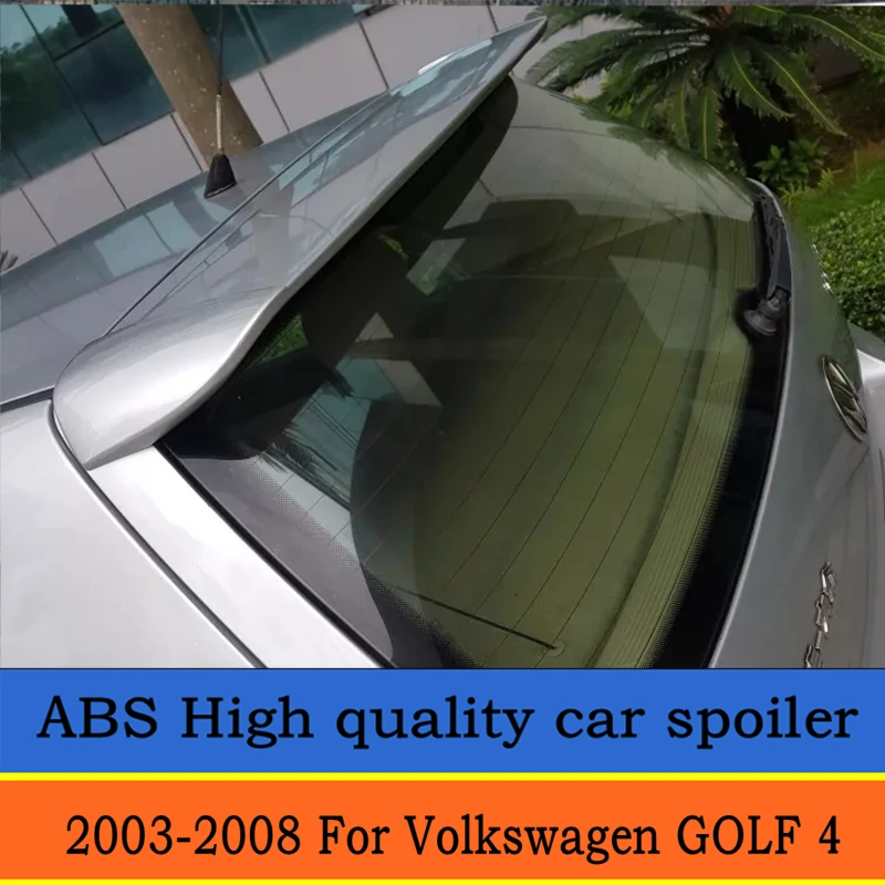 Для Volkswagen GOLF 4 спойлер 1998 2004 высокое качество абс материал заднее крыло