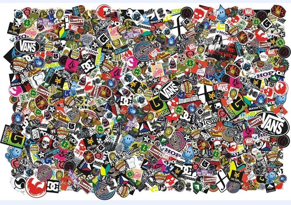 Basikal Lajak Stickerbomb