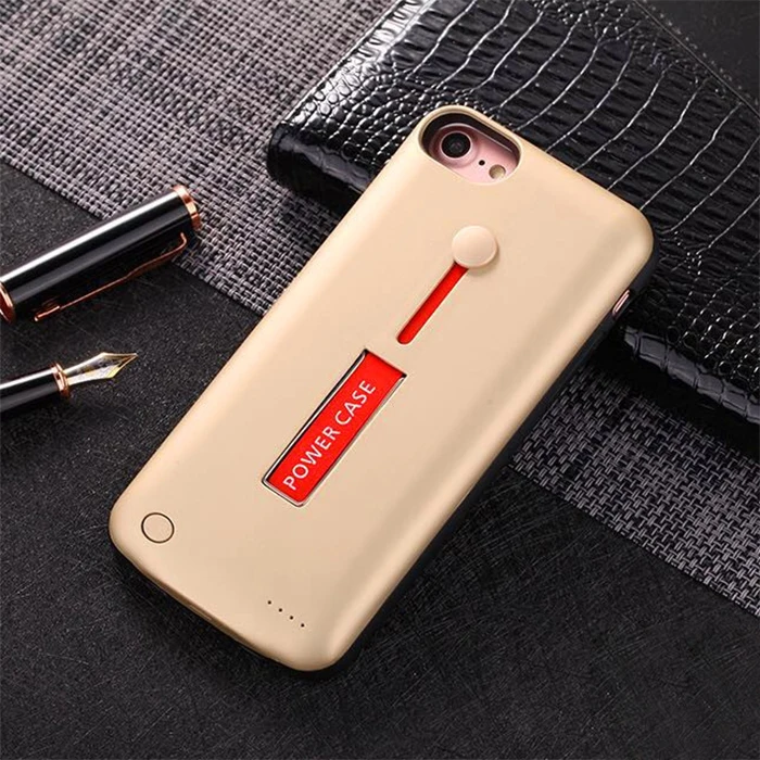 

Portable Backup External Battery Case Charger Case PowerBank Pack Charging Case for iPhone 6 6s 7 8 3500mAh Battery Charger Case