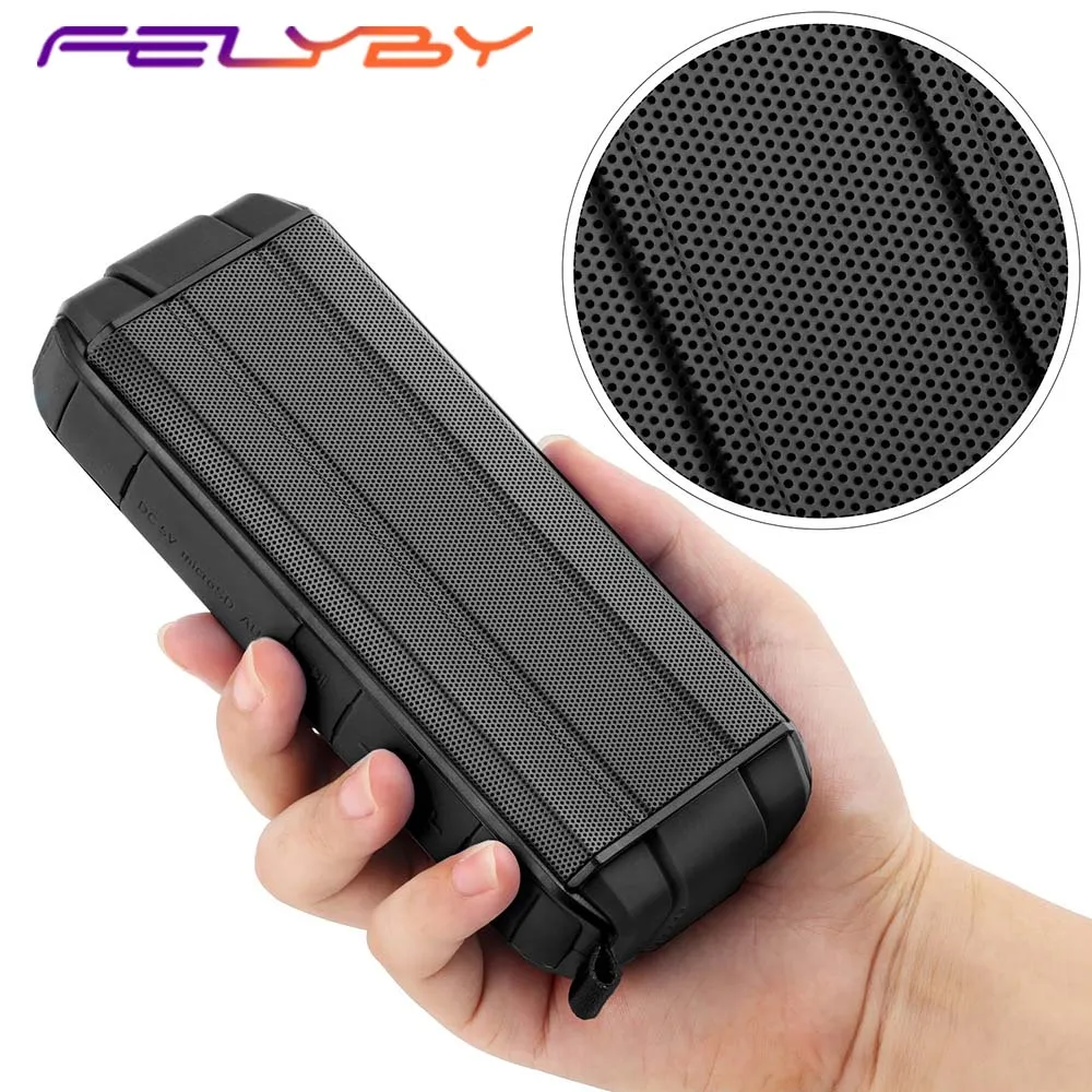 FELYBY M9 Беспроводной Bluetooth Динамик открытый Портативный стерео Водонепроницаемый