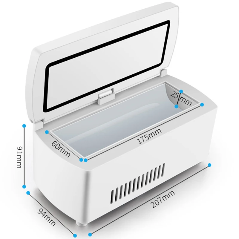 Портативный Медицинский морозильник для путешествий диабетический инсулиновый мини-холодильник чехол-холодильник для путешествий и домашнего использования