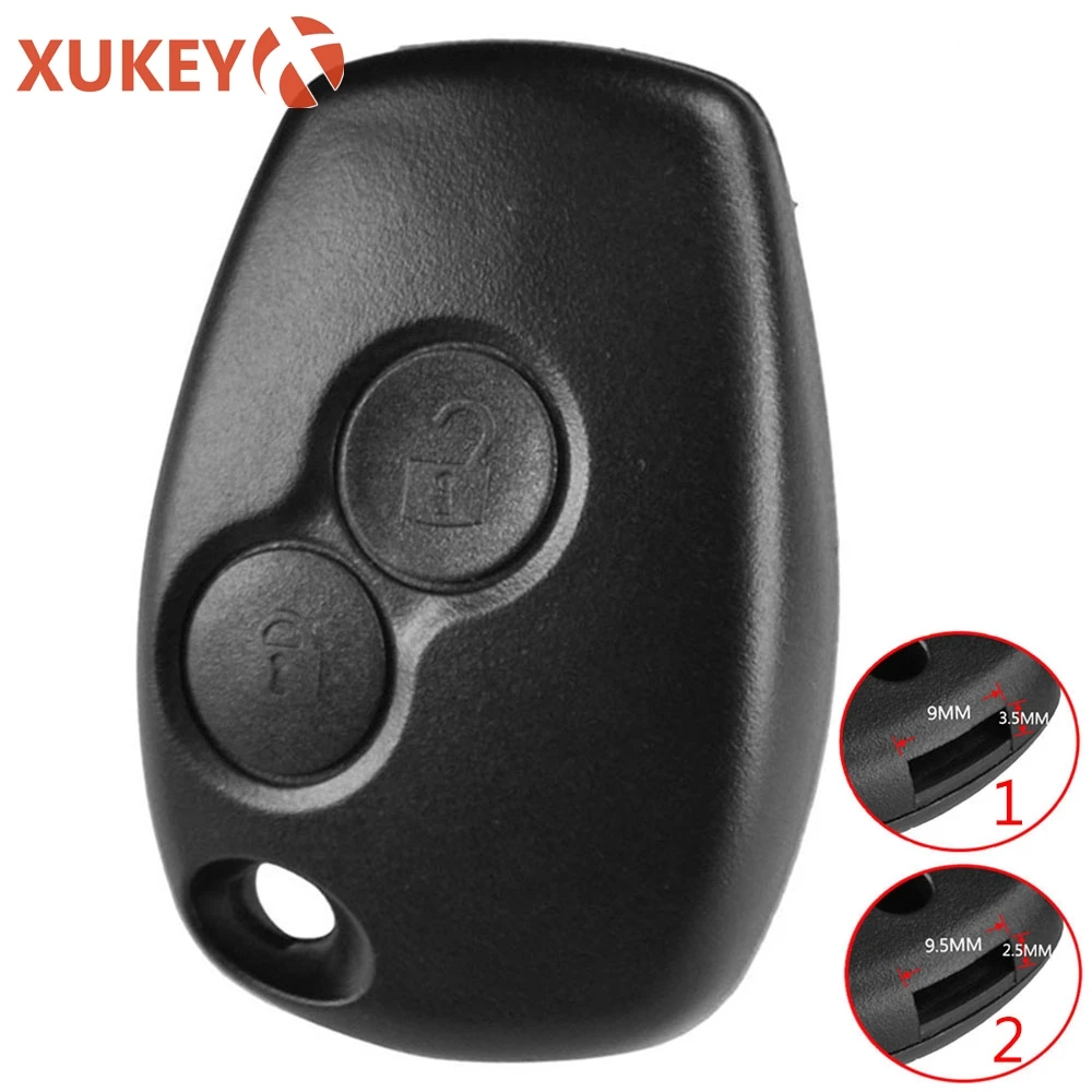 Car Replacement Remote Key Shell Case For Renault Trafic Clio Kangoo Modus Twingo for Dacia